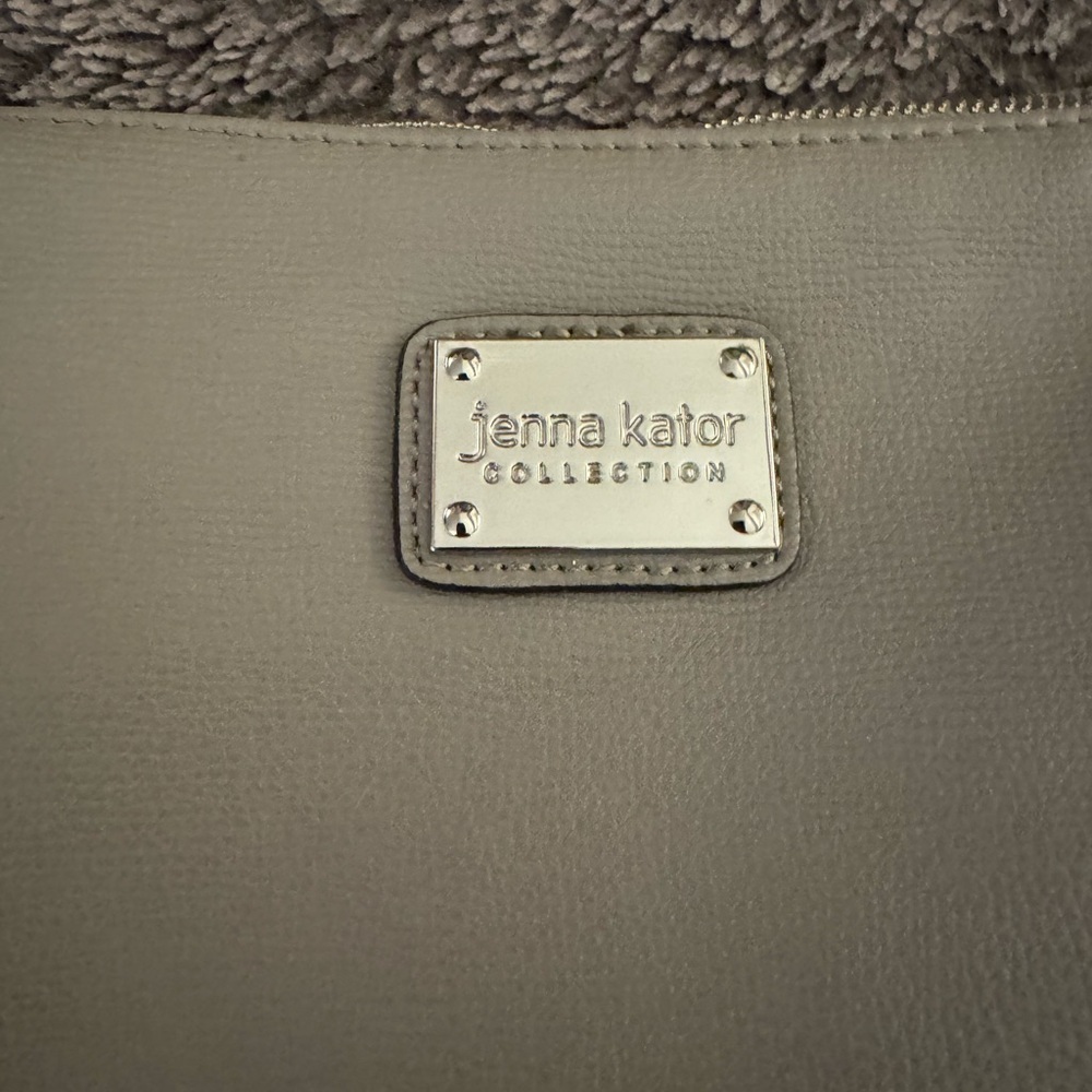 JENNA KATOR Gray Shoulder Bag Silver hardware - Picture 15 of 16